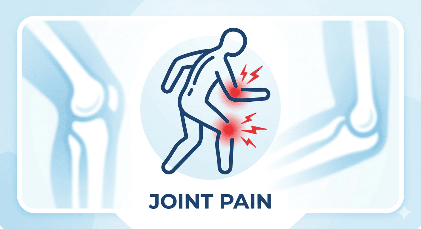 Doctor examining a patient's knee joint pain